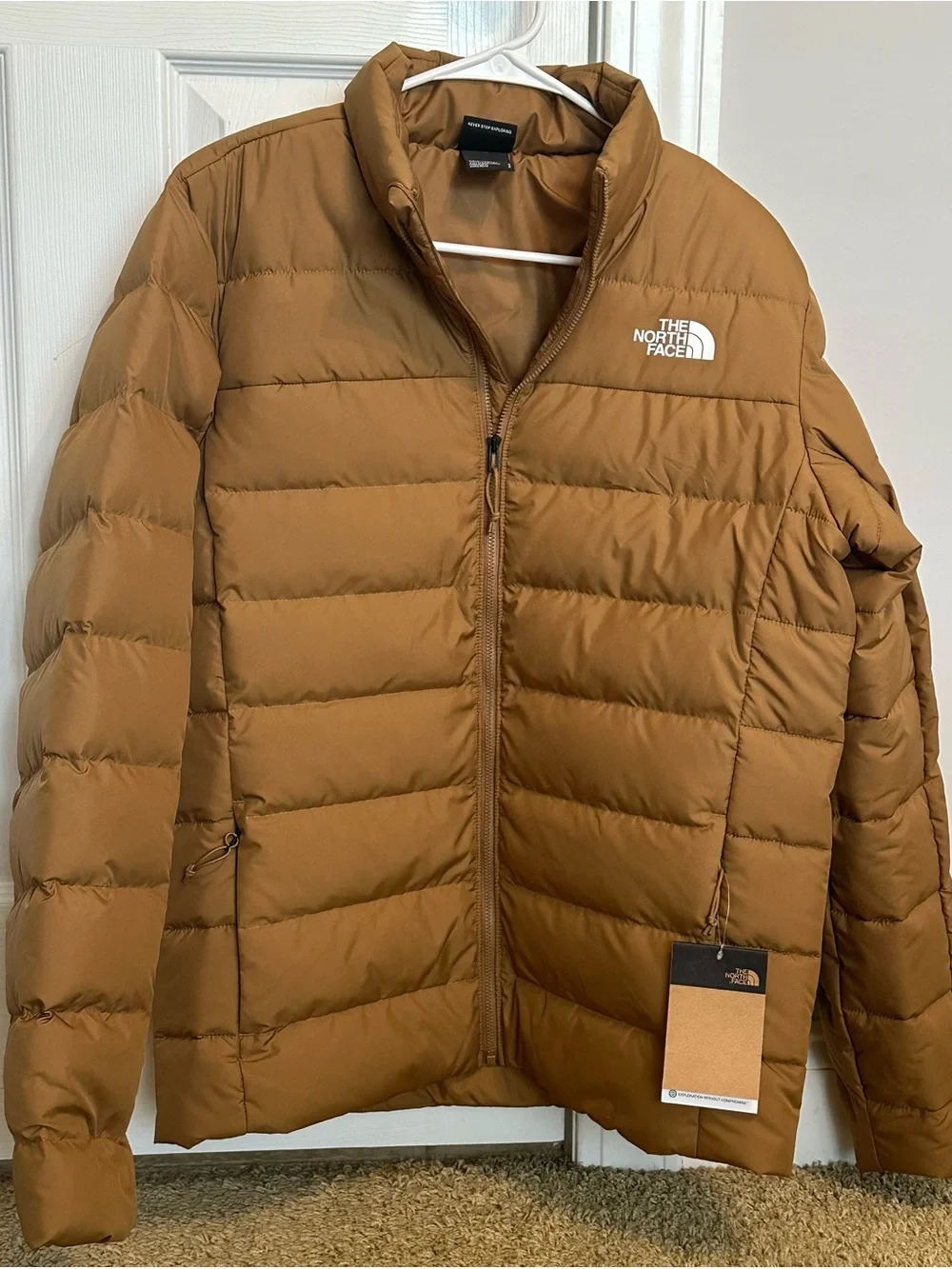 The North Face Men’s Brown Packable Puffer Jacket
